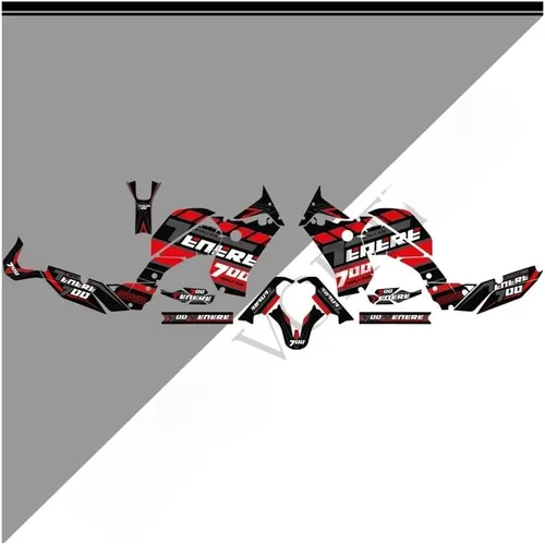 Vista 34 de Adhesivo para tanque de combustible para motocicleta Ya&maha Tenere T700 XTZ 700 T7 2019 2020 2021 Kit de calcomanías Protector maletero
