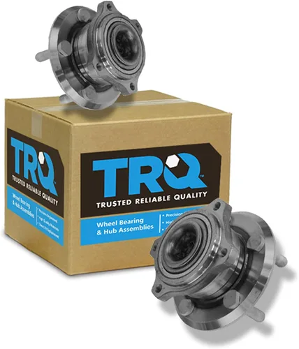 Vista 172 de TRQ Conjunto de rodamiento y cubo de rueda delantera de 2 piezas compatible con Chevrolet Trailblazer 02-09, Trailblazer EXT 02-06, GMC Envoy 02-09