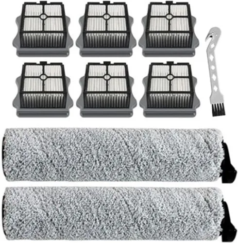 Brush Roll and Vacuum Filter ，Compatible for TINECO IFLOOR, ，Compatible for IFLOOR3, Floor One S3 Hardwood Floors Wet Dry Vacuum Cleaner Parts
