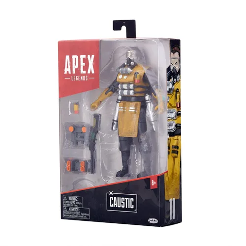 Vista 7 de Electronic Arts Apex Legends - Figura de acción cáustica coleccionable de 6 pulgadas