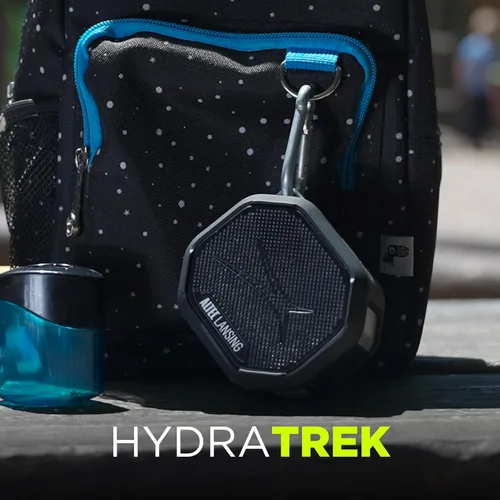Vista 7 de Altec Lansing HYDRATREK - Altavoz Bluetooth magnético, impermeable IP67, altavoz portátil, emparejamiento inalámbrico verdadero, carga rápida USB-C