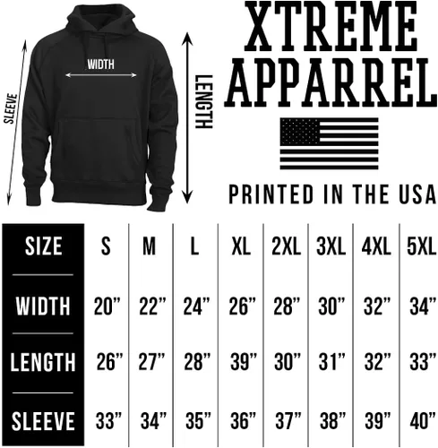 Vista 2 de Xtreme Apparrel City Skyline - Sudadera con capucha para los fanáticos del fútbol