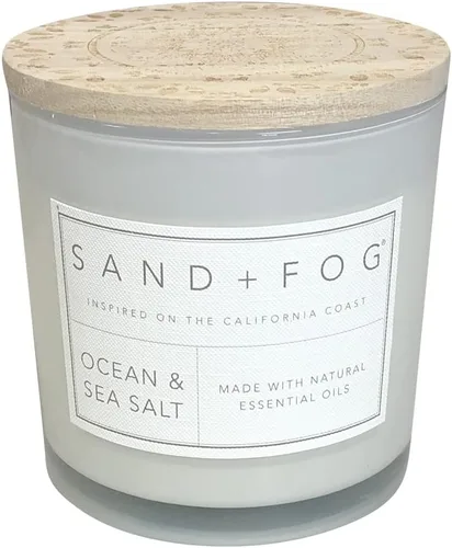 Vista 62 de Sand + Fog Vela perfumada – Pumpkin Chai – Aromas y tamaños adicionales – Mecha 100% algodón sin plomo – Velas de lujo en frasco para ambientar
