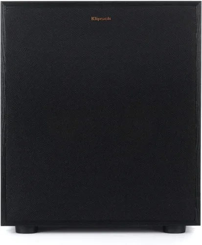 Vista 4 de Klipsch R-100SW Subwoofer de 10", graves increíblemente profundos y un amplificador totalmente digital, 14 5" x 12 5" x 16 4