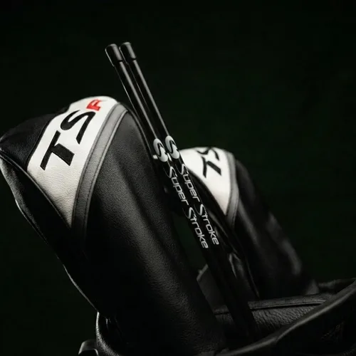 Vista 2 de SuperStroke - Varillas de alineación de golf de 45 pulgadas, varillas de fibra de vidrio, kit de ayuda para entrenamiento de swing completo, ayuda