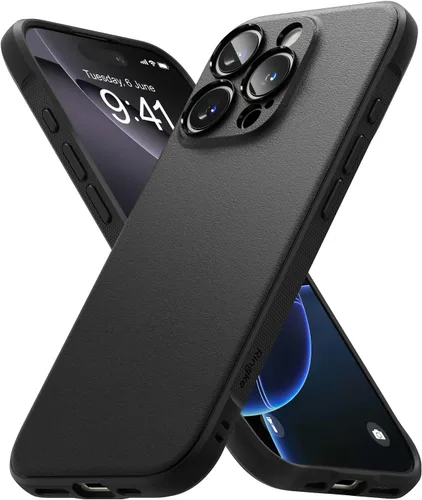 Vista 27 de Ringke Onyx - Funda para iPhone 15 Case, [Se Siente Bien en la Mano] resistente al aceite y a la suciedad, cubiertas individuales para lentes
