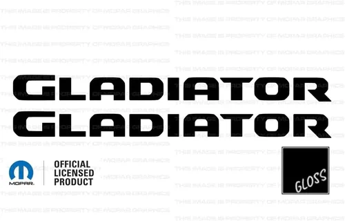 Vista 11 de Decal Mods Calcomanía Gráfica para Capó Gladiator/Adhesivo para Jeep Wrangler/Gladiator JL/JT (2019-2024) Blanco Mate CWM (Juego de 2) SJ4T8