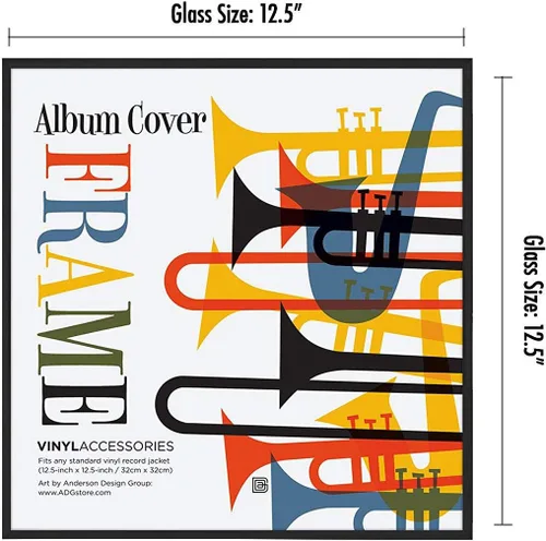 Vista 2 de Cuadro de portada de álbum, de la marca Americanflat, 12.5 x 12.5 pulgadas