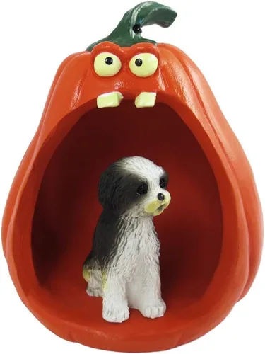 Vista 95 de Conversation Concepts Figura de Corgi galés de Halloween y calabaza Welsh Corgi Pembroke