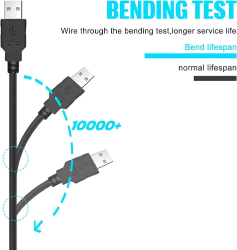Vista 4 de Xahpower Cable de carga USB 5 en 1 para Nintendo NDS LiteWii UNew 3DS (XLLL), 3DS (XLLL), 2DS, DSi (XLLL), NDSGBA SP (Gameboy Advance sp), PSP 1000