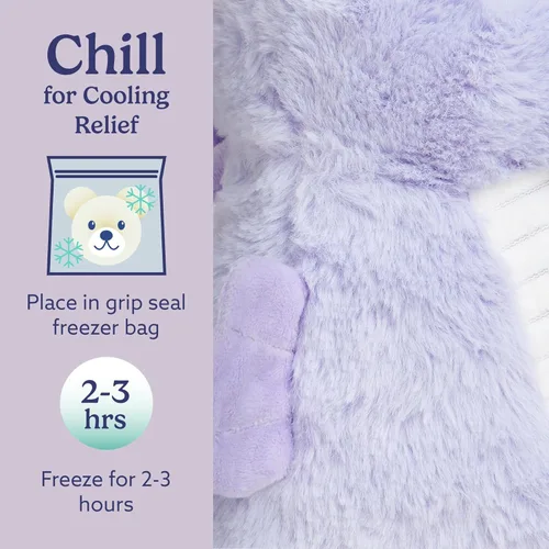 Vista 5 de warmies Animales de peluche aptos para microondas y con peso, caballo de mar, peluche con calefacción para calidez y comodidad, lindos juguetes