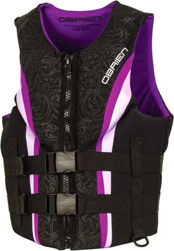 O'Brien Impulse Women's Life Jacket, US Coast Guard Approved, Great for Any Water Sports - Boating, Skiing, Surfing, PWC
