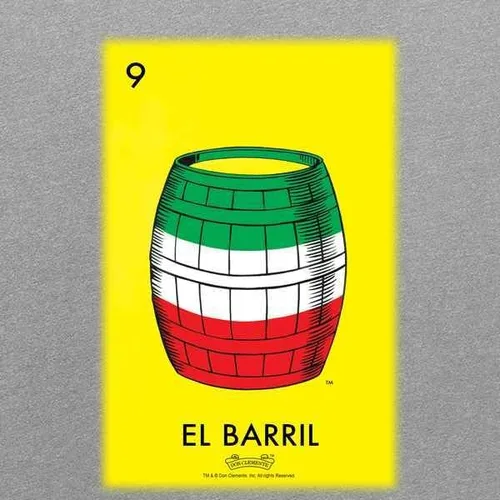 Vista 2 de Pop Threads El Barril Barrel Loteria Card Mexican Bingo Infant Baby Boy Girl Bodysuit