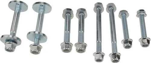 Vista 4 de Kit de tornillos de leva y accesorios de brazos de control delantero compatible con Dodge Ram 4x4 1500, 2500 y 3500 Truck 2003-2009