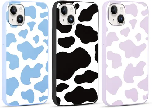 Vista 21 de Paquete de 3 Lindas Fundas con Estampado de Guepardo para iPhone 7/8/SE 2020/SE 2022 de 4.7", Fundas de Diseño Estético de Leopardo de Silicona