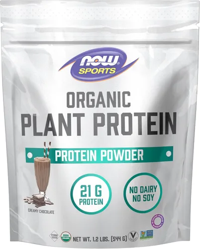 Vista 9 de Now Sports - Proteína vegetal orgánica, sin sabor, polvo vegano, 1 libra