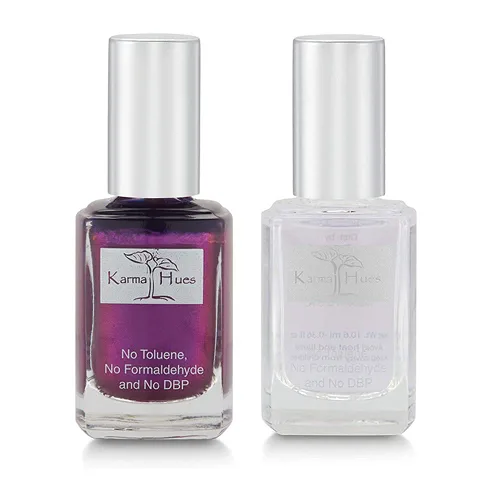 Vista 15 de karma organic Increíbles colores naturales de esmalte de uñas, no tóxico, vegano, libre de crueldad animal