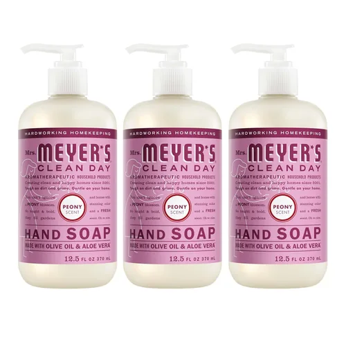 Vista 10 de Mrs. Meyer's Clean Day - Jabón líquido para manos, manzana, botella de 12.5 onzas líquidas