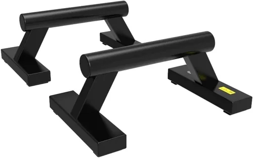 Vista 5 de Push Up Stands Bars Parallettes Set for Workout Exercise