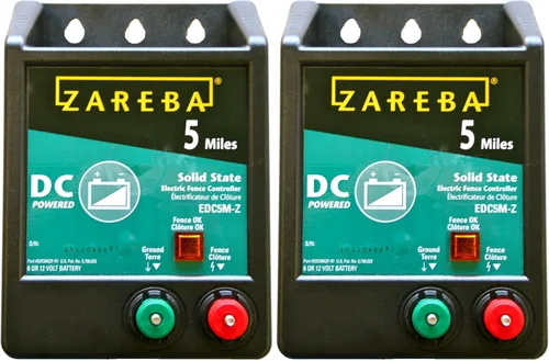 Vista 9 de Zareba EDC5M-Z Cargador solar para vallas con alcance de 5 millas