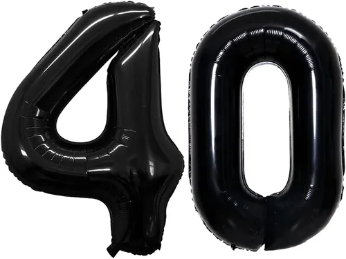 Vista 323 de GOER Globos con el número 80 para decoraciones de fiesta de cumpleaños número 80, globos de helio de aluminio jumbo de 42 pulgadas para 80 Oro rosa