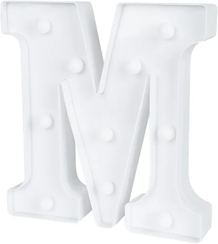 Vista 32 de Restaurantware Illumify - Luz LED de marquesina duradera de 7.1 x 1.2 x 8.7 pulgadas, número 0, a prueba de contacto, de plástico, con ranura
