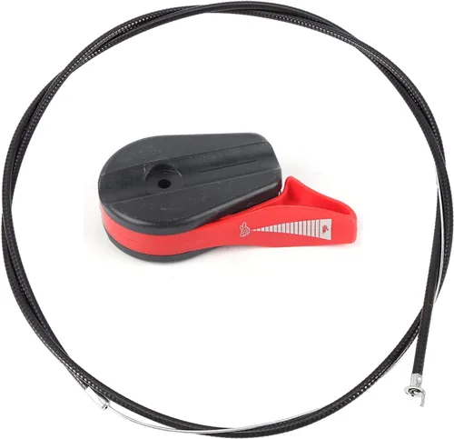 TOPINCN Cable de acelerador de cortacésped, cortadora universal de 65 pulgadas, control del acelerador, interruptor de cable, kit de reemplazo de