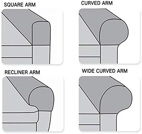 Vista 4 de XMNTG Juego de 2 fundas elásticas para reposabrazos de forro polar color negro, fundas para reposabrazos lavables y antimanchas, fundas protectoras