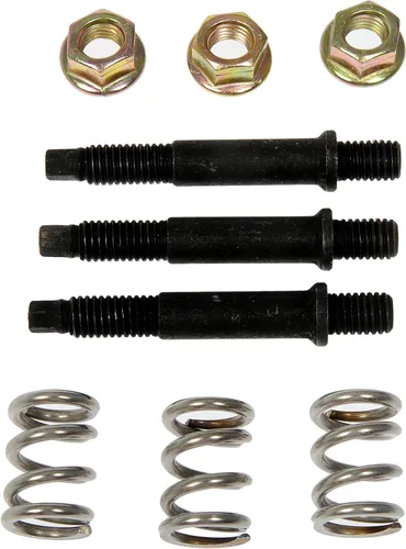 Vista 4 de Dorman 675-216 Perno delantero de doble extremo - (3) resortes (3) pernos (3) tuercas de seguridad compatibles con modelos seleccionados