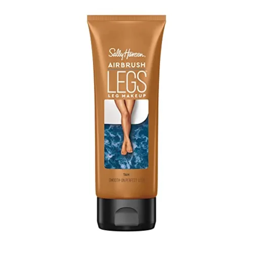 Vista 16 de Sally Hansen Airbrush Legs, Loción de Maquillaje para Piernas, Tono Profundo, 4 Oz, Paquete de 2