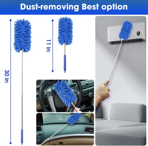 Vista 7 de Kit de Limpieza de Coche Viewsun, Kit de Detalles de Interior de Coche con Aspiradora de Mano Recargable de Alta Potencia Inalámbrica, Juego