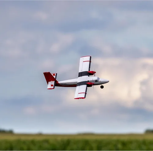 Vista 5 de E-flite RC Airplane UMX Twin Otter BNF Transmisor BNF Batería y cargador no incluidos con AS3X y Safe Select EFLU30050