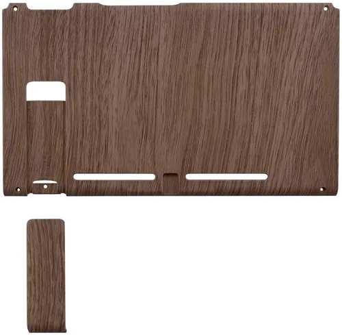 Vista 3 de eXtremeRate Placa trasera de agarre suave para consola Nintendo Switch, carcasa NS Joycon (versión D-Pad) con botones de juego completo, carcasa