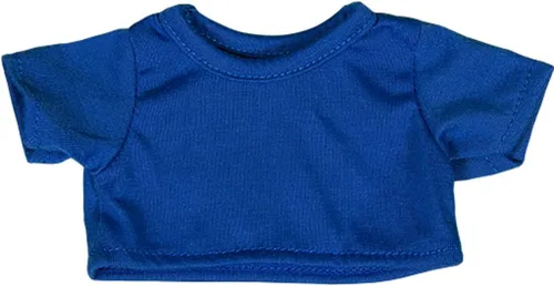 Azul real playera Fits Most 8"-10" Webkinz, SHINING Star y 8"-10" Make Your Own animales de peluche y Build-a-Bear