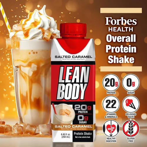 Vista 3 de Labrada Lean Body Triple Taster Pack On-The-Go Whey Blend - Batido de proteínas de suero, cero azúcar, sin gluten, enriquecido con 22 vitaminas