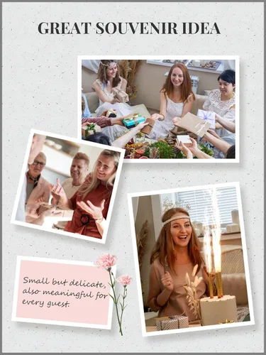 Vista 7 de Espejo compacto a granel, espejo de maquillaje redondo para bolso, juego de 24 (12 colores)