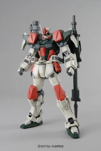 Vista 2 de Bandai Hobby Buster Gundam Seed 1/100 - Master Grade, multicolor, 8 pulgadas (177908)