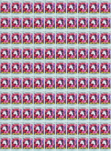 Set de 100 paquetes de semillas de flores. Semillas de flores a granel.