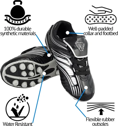 Vista 7 de Vizari - Tenis de fútbol Striker FG para niños pequeños y grandes