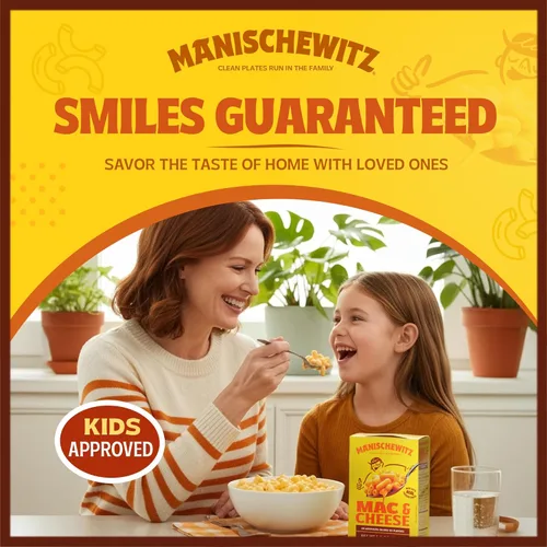 Vista 4 de Manischewitz Kosher Mac & Cheese, 5.5 onzas (paquete de 12) Hecho con queso cheddar real, sin colores artificiales de sabores, certificado Kosher