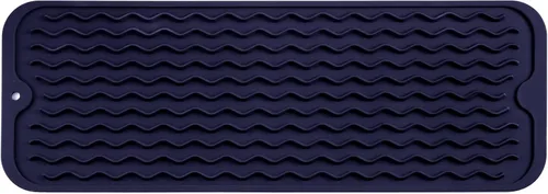 Vista 94 de MicoYang Tapete de silicona para secado de platos para múltiples usos, fácil de limpiar, ecológico, resistente al calor, tapete de silicona