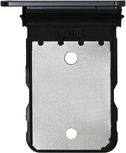 Vista 2 de Soporte para bandeja de tarjeta SIM con pin de repuesto para ranura para tarjeta Google Pixel 7 Pro 5G para fácil acceso a la tarjeta SIM, obsidiana