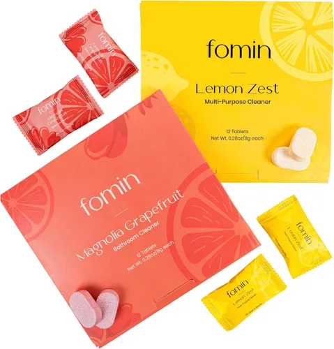 Vista 8 de FOMIN Tabletas de repuesto de limpiador multisuperficie (paquete de 12) – Lemon Zest – Tabletas de repuesto de limpiador multiusos, limpiador