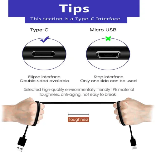 Vista 2 de Logitech - Cable de carga USB-C de 5 pies compatible con teclado MX Keys, mouse MX Master 3, auriculares G733