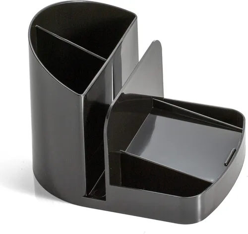 Vista 8 de Officemate Organizador de escritorio de lujo, negro, 1 organizador (21552)