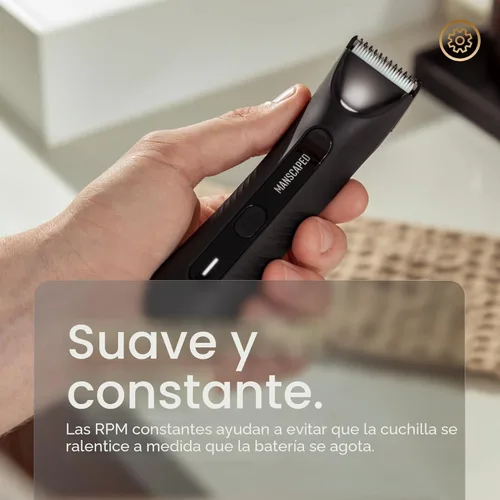 Vista 6 de MANSCAPED® The Lawn Mower® 3.0 Plus Recortadora de Vello de Ingle y Cuerpo – Cuchilla Recortadora SkinSafe® Actualizada, Recortadora Impermeable