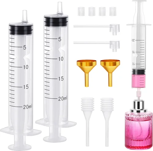Vista 11 de Segbeauty 0.17oz Herramientas de Bomba de Recarga de Perfume, Kit de 8 Piezas de Herramientas de Dispensador de Perfume para Transferencia, Incluye