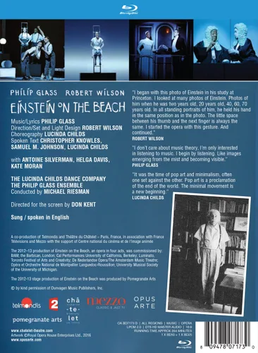 Vista 2 de Philip Glass & Robert Wilson Einstein on the Beach Blu-ray
