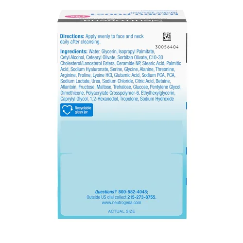 Vista 13 de Neutrogena Hydro Boost - Crema de agua, hidratación de 72 horas para piel normal o extra seca, sin fragancia, hidratante facial con ácido