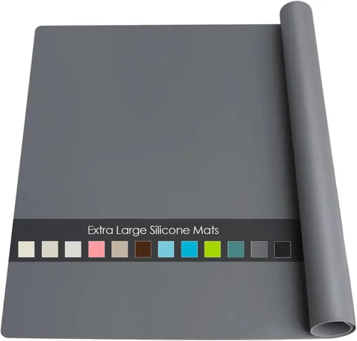 Vista 11 de Tapetes de silicona de grado alimenticio para encimera de cocina, tapete protector de encimera, resistente al calor, tapete para freidora de aire